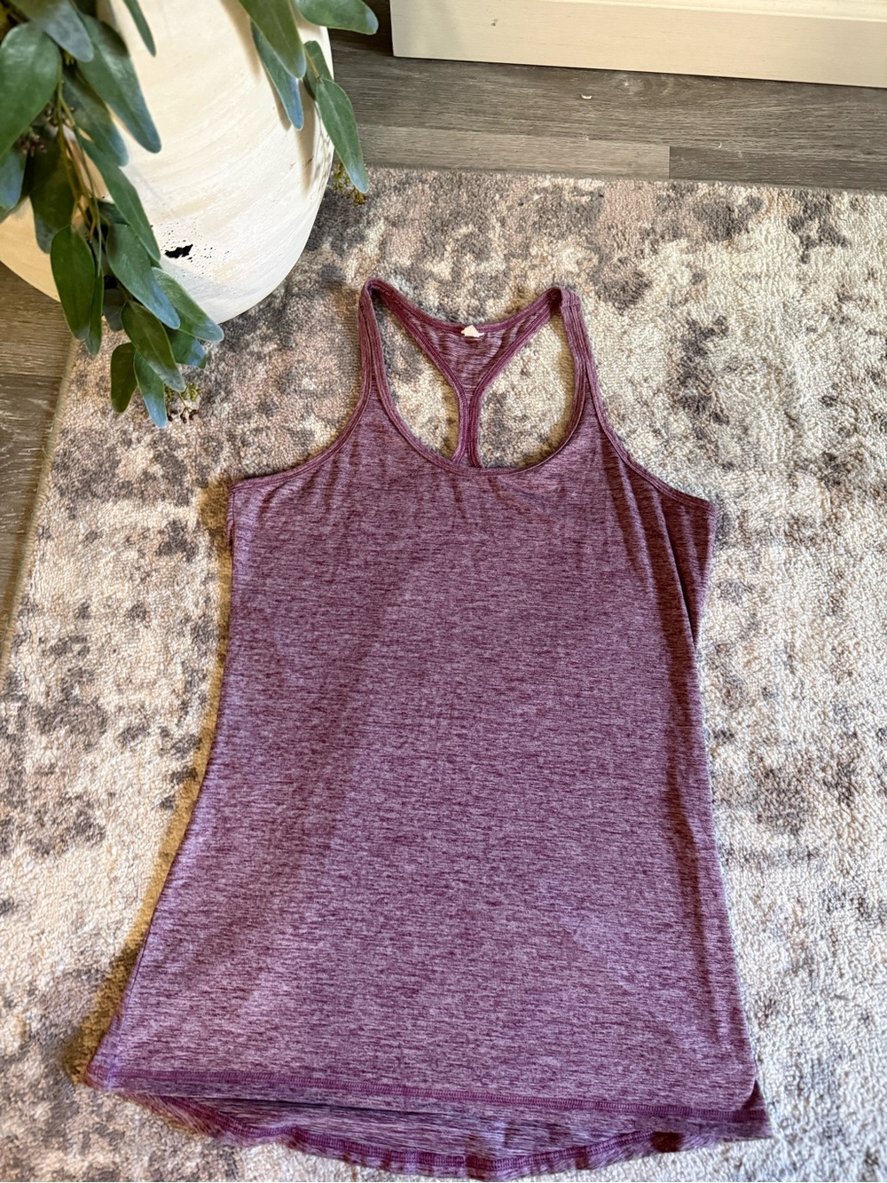 Women’s Purple Active Wear Tank-Top